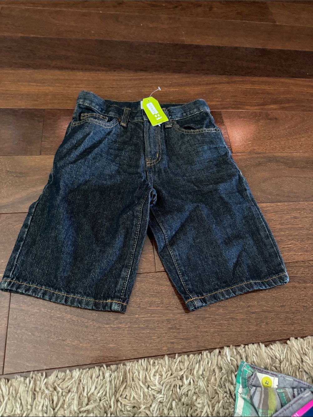 Crazy 8 Dark Blue Denim Shorts